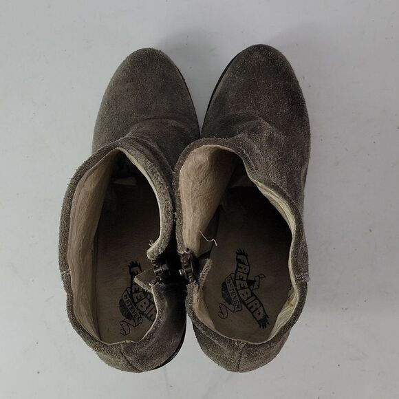 Freebird By Steven Detroit Suede Leather Women's Ankle Boots - Picture 12 of 16